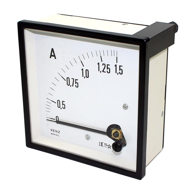 Amperímetro Analógico Renz FM-96 0/1,5A 14071 14071