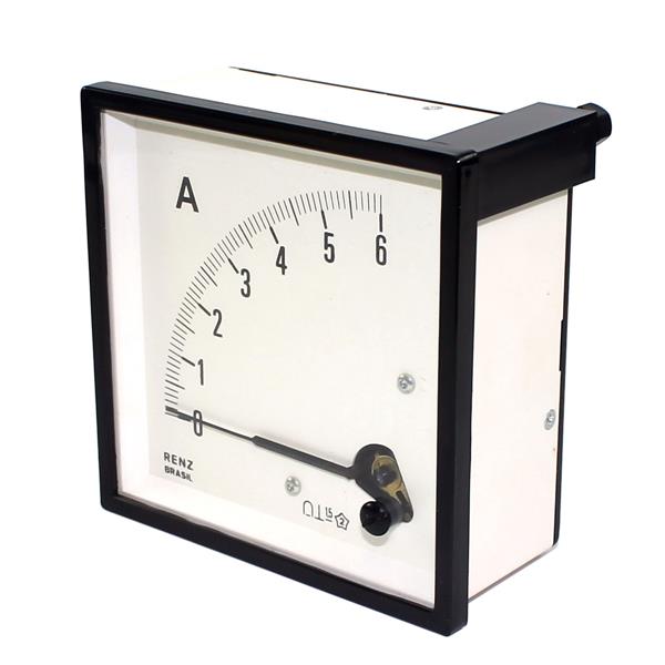 Amperímetro Analógico Renz BM-96 0/6A/20mA 14073 14073
