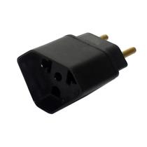 Adaptador Tripolar Preto YA-193 29495 29495 