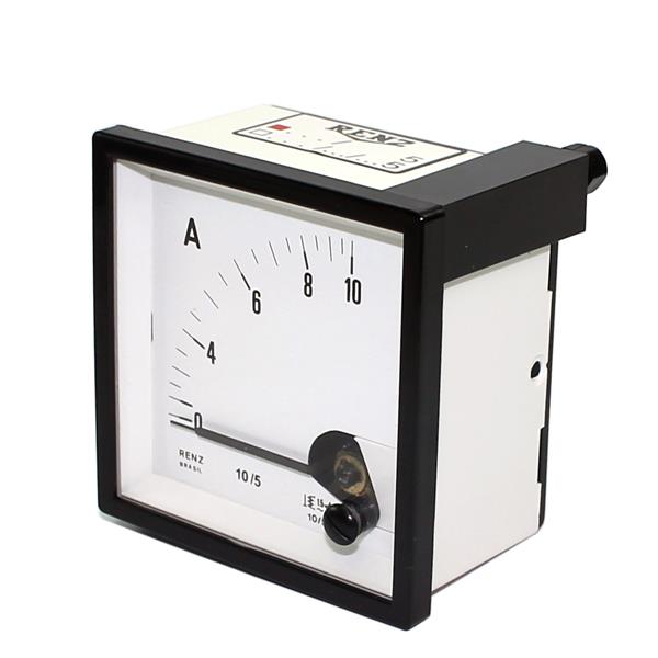 Amperímetro Analógico Renz FM-72 0/10A/5A 27841 27841