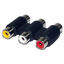 Emenda Tripla RCA Fêmea X Fêmea  33309 33309