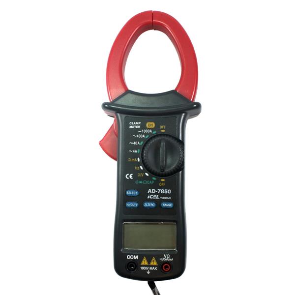 Alicate Amperímetro Digital Icel AD-7850 34468 34468