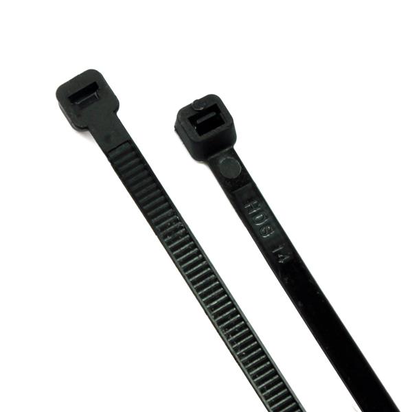 Abraçadeira Plástica 2,5 x 200mm Preta Metaltex  AP3-200P com 100 Unidades 33267 33267