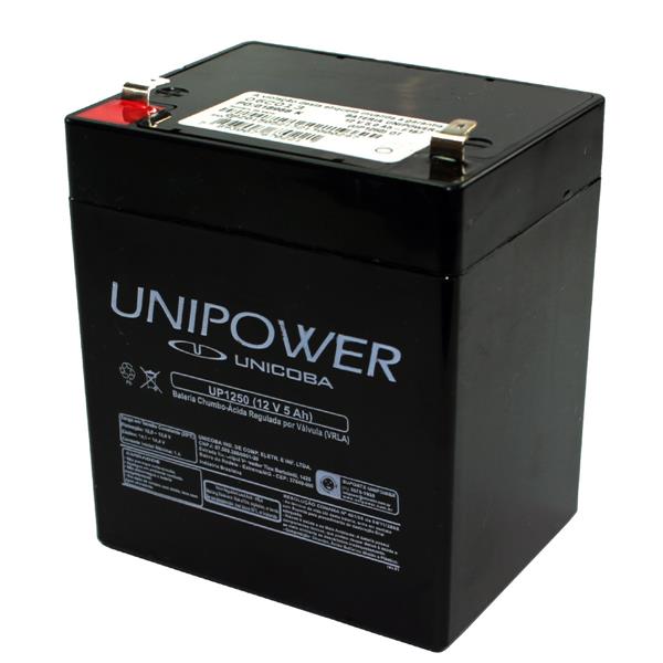 Bateria Chumbo-Ácida 12V 5,0A UP-1250 19730 19730