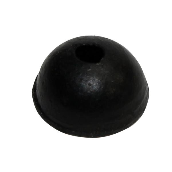 Pé de Borracha para Parafusar Preto Ref. 95 6446 6446