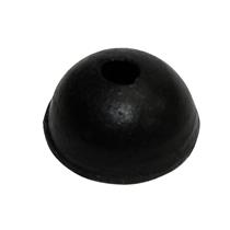 Pé de Borracha para Parafusar Preto Ref. 95 6446 6446