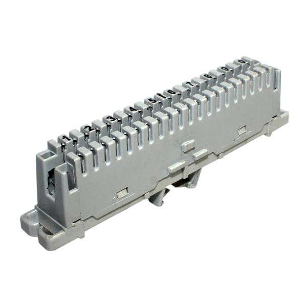 Bloco de Engate Rápido Rede Externa para Bastidor Tipo M10 3758 3758