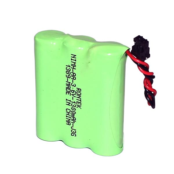 Bateria Recarregável Ni-MH 3,6V 1300mah 3RT1300AA-MX Conector M63 7262 7262