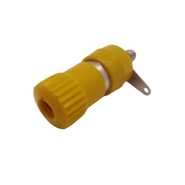 Borne com Rosca Amarelo B-09 24408 24408