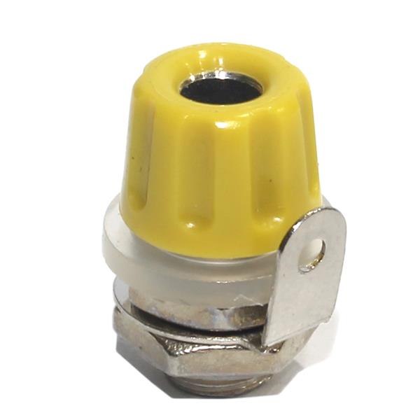 Borne com Rosca Amarelo B-18 24412 24412