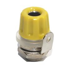 Borne com Rosca Amarelo B-18 24412 24412