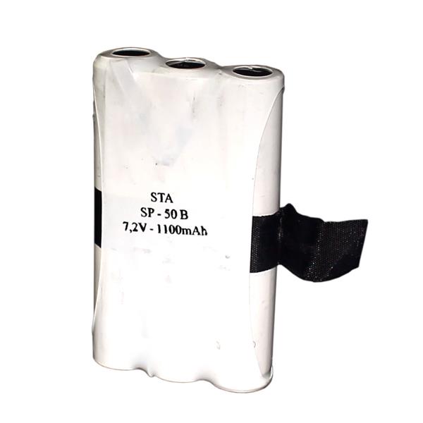 Bateria Recarregável Ni-Cd 7,2V 1100mah para Rádio de Comunicação SP50B 24442 24442