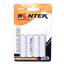 Bateria Recarregável Ni-Cd 1,2V 800mah RT800AAB4 cartela com 4 unidades 27989 27989 