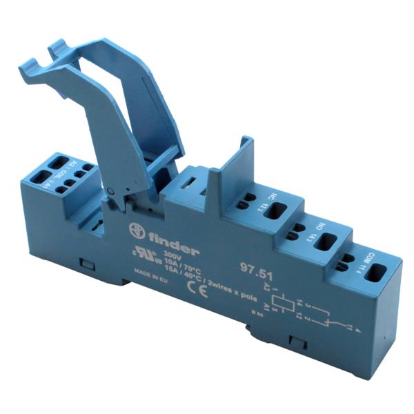 Soquete para Relé Finder 97.51 SPA 28133 28133