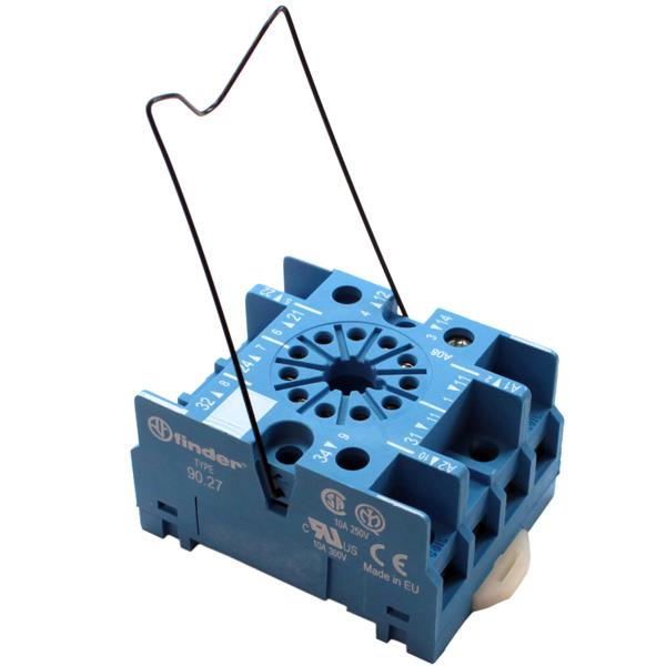 Soquete para Relé Finder 90.27 SMA 28885 28885