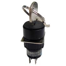 Chave Seletora Redonda 3 Posições Fixas com Chave Metaltex P16-K3R-B2 29694 29694 