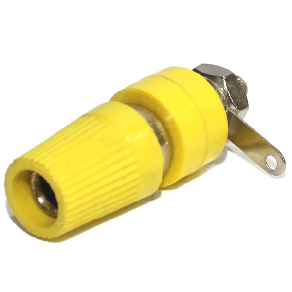 Borne com Rosca Amarelo Cod.57 28253 28253