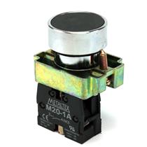 Botão de Comando Pulsante Metaltex M20AFR-B-1A 30563 30563