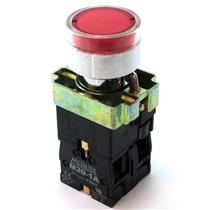 Botão de Comando Pulsante Iluminado Metaltex M20IGR-R-1C 30571 30571 