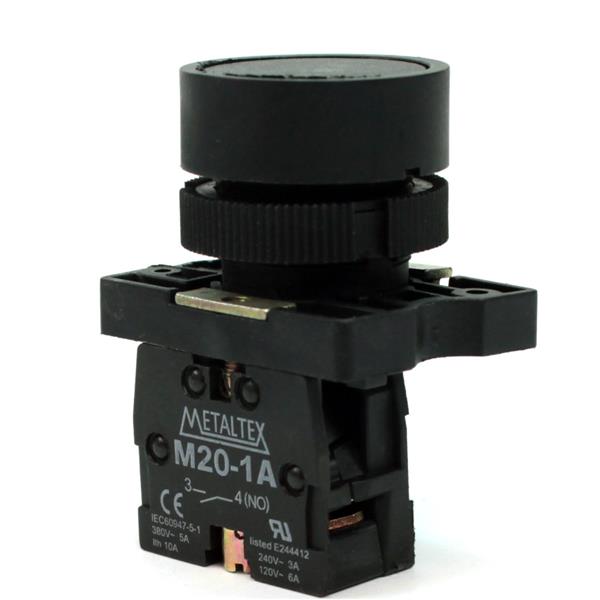 Botão de Comando Pulsante Metaltex P20AFR-B-1A 30582 30582