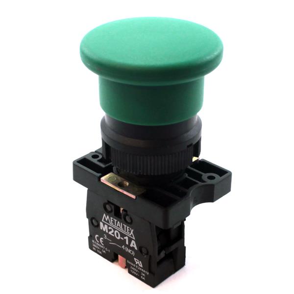 Botão de Comando Cogumelo Metaltex P20AMR-G-1A 30587 30587