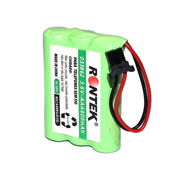 Bateria Recarregável Ni-MH 3,6V 600mah 3RT600AAA-UN  25773 25773