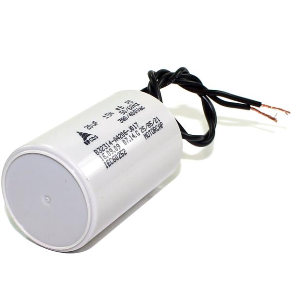 Capacitor Partida de Motor 20MF x 380/400V 15104 15104