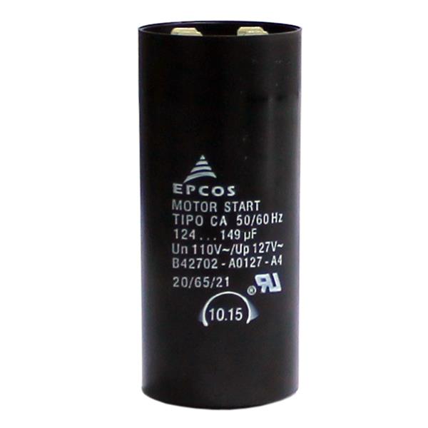 Capacitor Partida de Motor 124/149MF x 110V 15107 15107