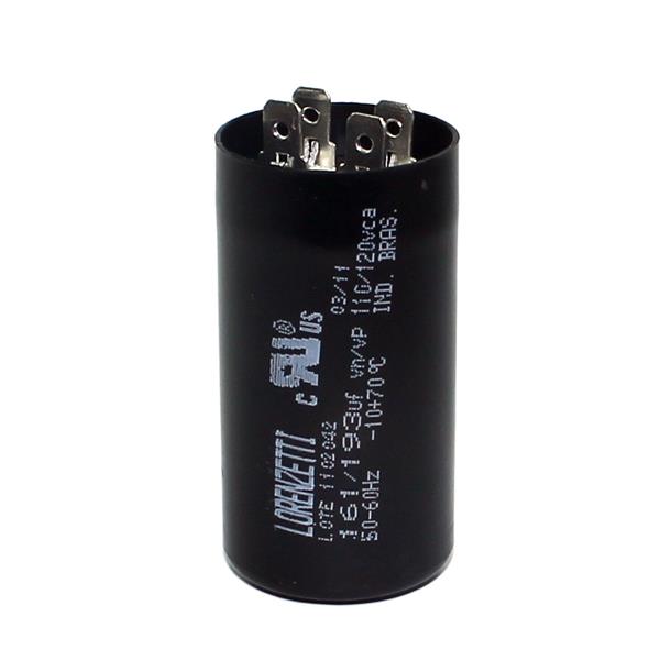 Capacitor Partida de Motor 161/193MF x 110V 15108 15108