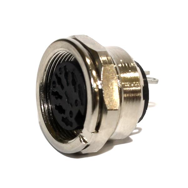 Conector Din Fêmea 5 Vias para Painel Tyco (14807436-2) 1116 1116