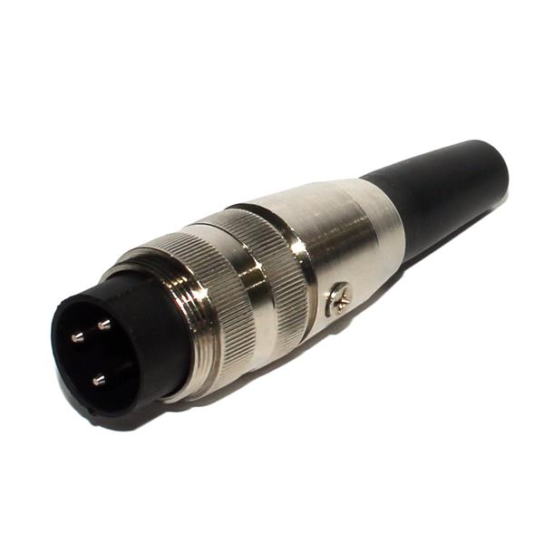 Plug Din Macho 3 Pinos para Cabo Tyco (1480705-1) 1119 1119