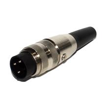 Plug Din Macho 3 Pinos para Cabo Tyco (1480705-1) 1119 1119