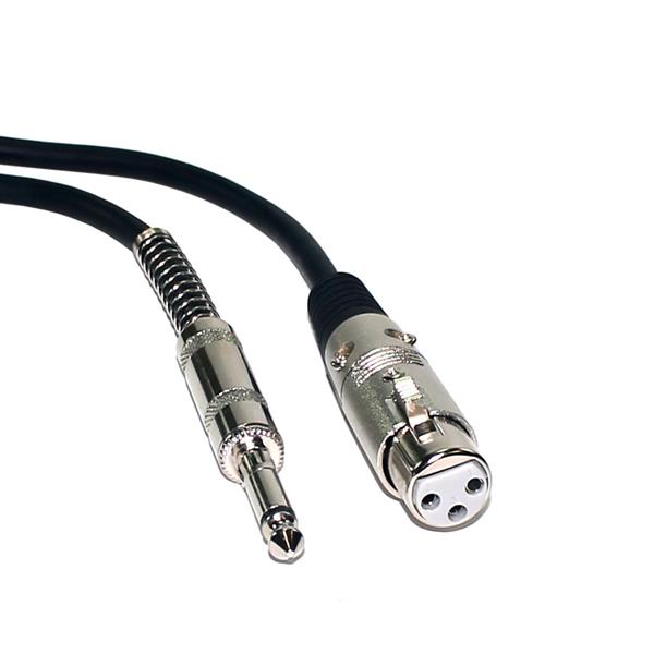 Cabo 5,00 metros P10 Mono X Canon Fêmea 19681 19681