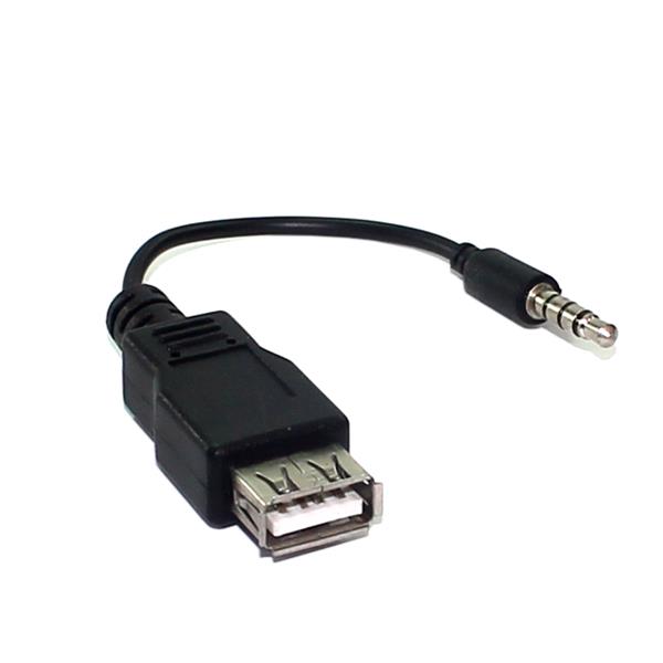 Cabo 15 cm P2 Stereo 4 Vias X USB A Fêmea  19851 19851