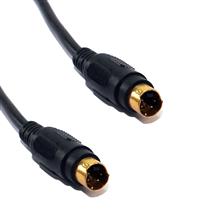 Cabo SVHS 2,00 metros Gold 4X4 Pinos Mini Din X Mini Din  19894 19894 