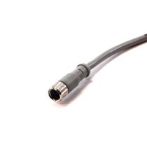 Cabo Conector para Sensor 180° 3 Pinos 5mts Tecnotron CT08F/3S-C05.A1 10961 10961