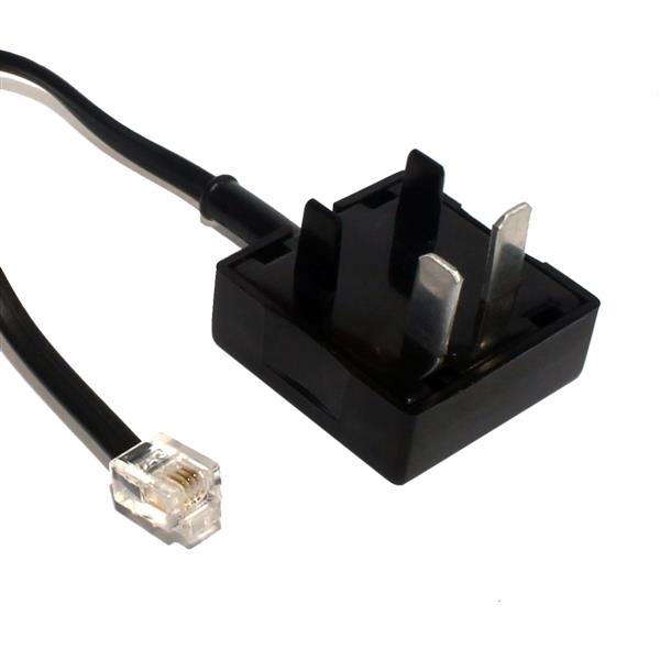 Pino para Telefone + Cabo 1,75 metros com RJ 11 3892 3892