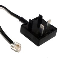 Pino para Telefone + Cabo 1,75 metros com RJ 11 3892 3892 