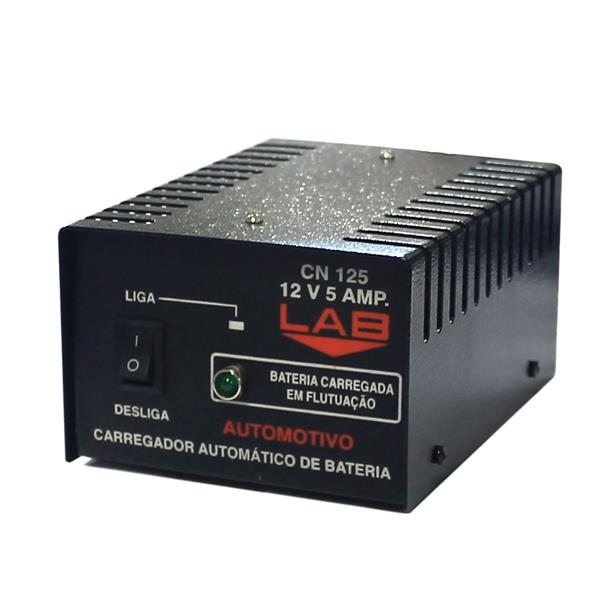 Carregador de Bateria 12,0V 5,0A Lab CN125 (221.1)  4668 4668