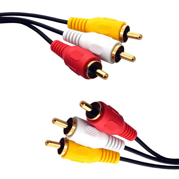 Cabo 2 metros 3 RCA para 3 RCA 2402 2402