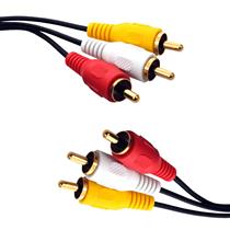 Cabo 2 metros 3 RCA para 3 RCA 2402 2402 