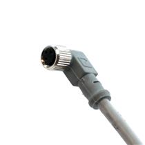 Cabo Conector para Sensor 90° 3 Pinos 2mts Tecnotron CT08F/3S-C02.C1 10804 10804