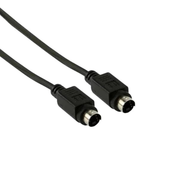 Cabo SVHS 1,80 metros 4X4 Pinos Mini Din X Mini Din 19707 19707