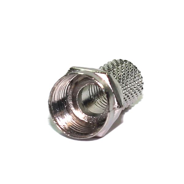 Conector F Metal RG6 com Rosca 11409 11409