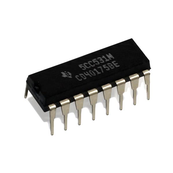 Circuito Integrado CD 40175 = MC 14175 18828 18828