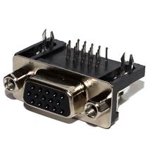 Conector Alta Densidade para CI 90° 15 Vias Fêmea  1606 1606 