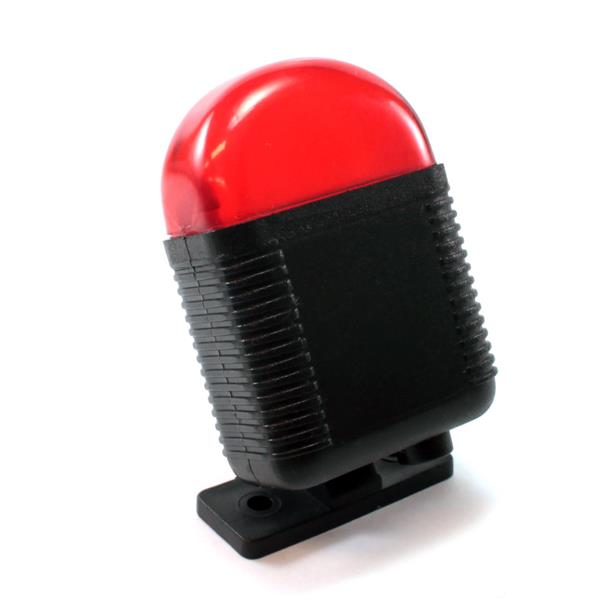 Caixa Plástica para Strobo com Visor Vermelho Patola SI 1V  6674 6674
