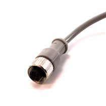 Cabo Conector para Sensor 180° 4 Pinos 10mts Tecnotron CT12F/4S-C10.A1 11152 11152