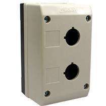 Caixa Plástica com dois Furos 22mm Metaltex TN2-B2 6658 6658