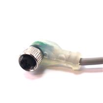 Cabo Conector para Sensor 90° 4 Pinos 5mts Tecnotron CT12F/4N-C05.C1 11147 11147
